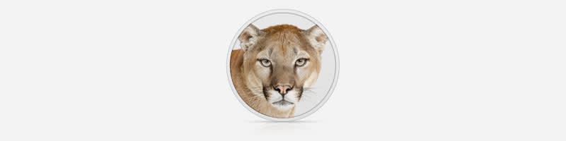 Mac OS X Mountain Lion Logo Image